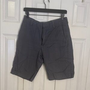 J. Crew Gray Flat Front Men Shorts